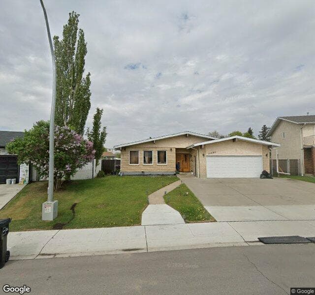 Street view of 11056 166 Avenue NW, Edmonton