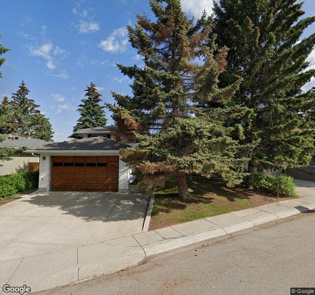 Street view of 4808 Valiant Drive NW, Calgary
