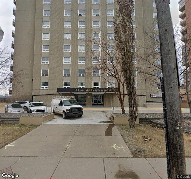 Street view of 12303-1101 Jasper Avenue, Edmonton