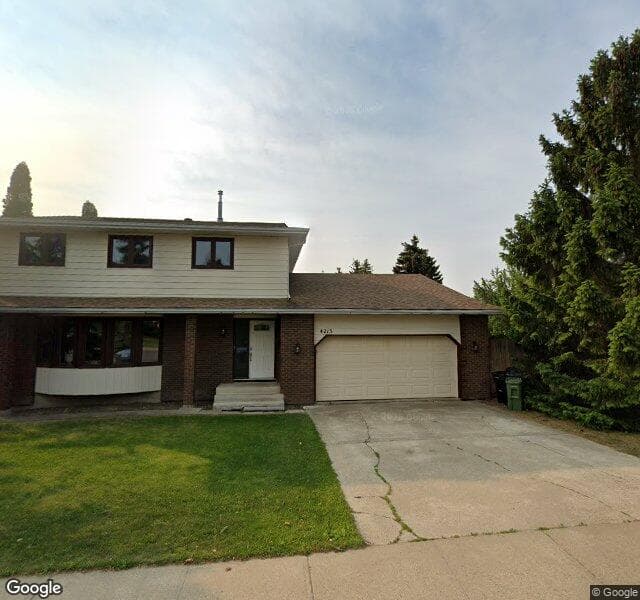 Street view of 4215 Ramsay Road NW, Edmonton