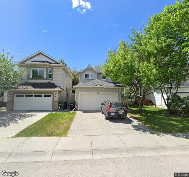 Street view of 10521 Hidden Valley Drive NW, Calgary