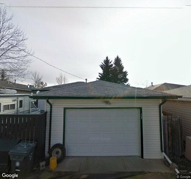 Street view of 8011 Huntington Street NE, Calgary