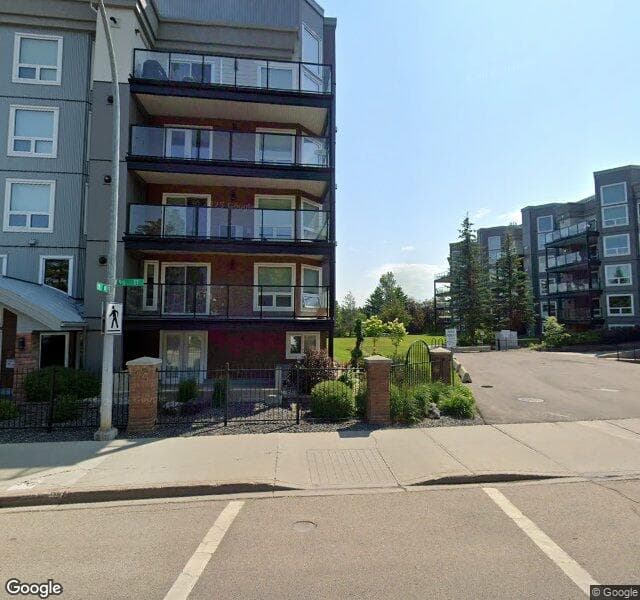 Street view of 100-7839 96 Street NW, Edmonton