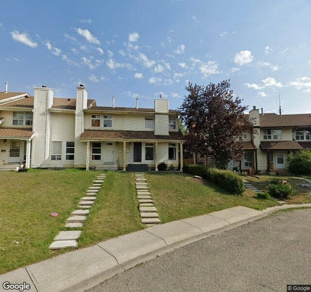 Street view of 75 Woodhill Court SW, Calgary