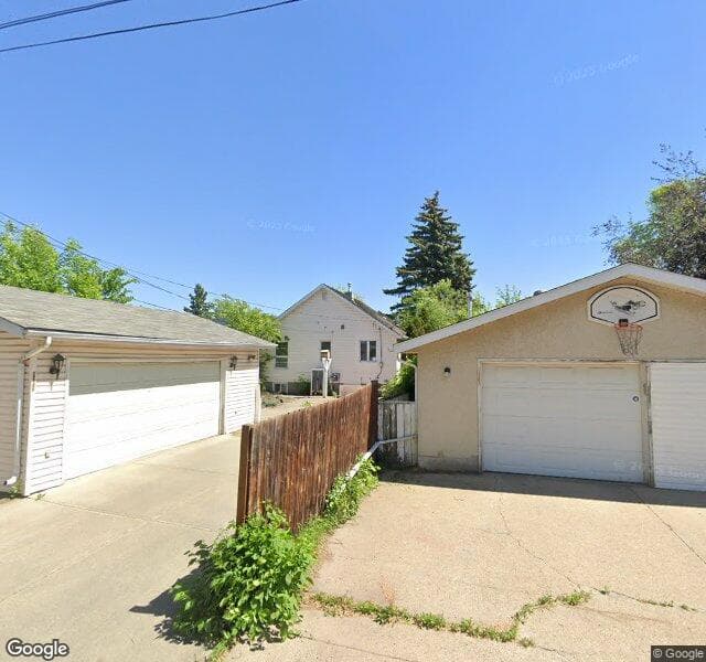Street view of 12306 95 Street NW, Edmonton