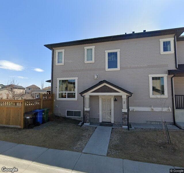 Street view of 126 Skyview Ranch Street NE, Calgary