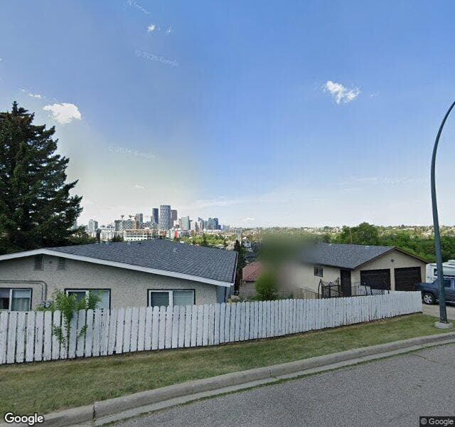Street view of 205 Thomson Avenue NE, Calgary