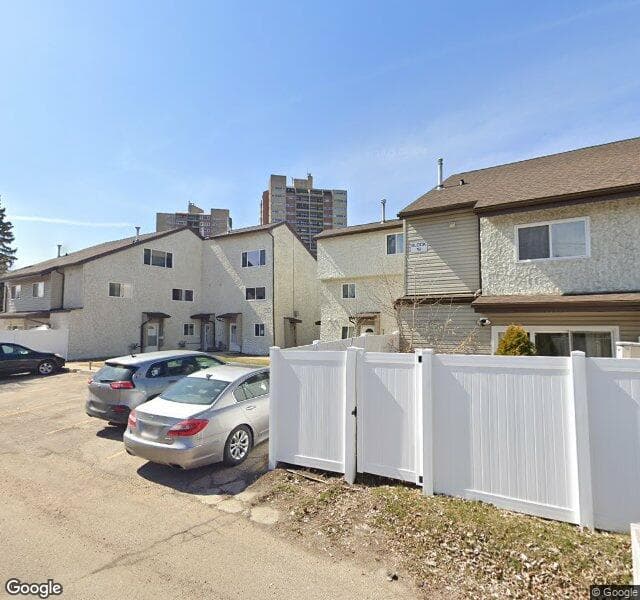 Street view of 56-8745 165 Street NW, Edmonton