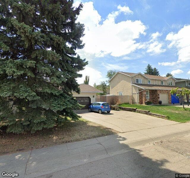 Street view of 16483A 115 Street NW, Edmonton