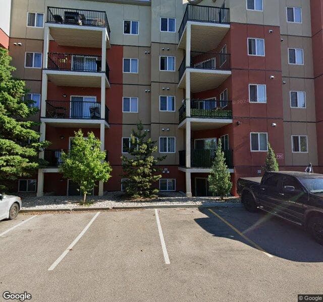 Street view of 404-9945 167 Street NW, Edmonton