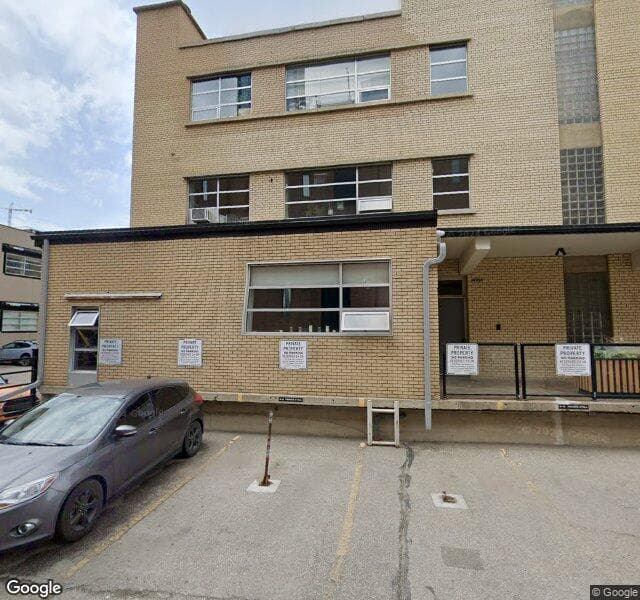 Street view of 201-10355 105 Street NW, Edmonton