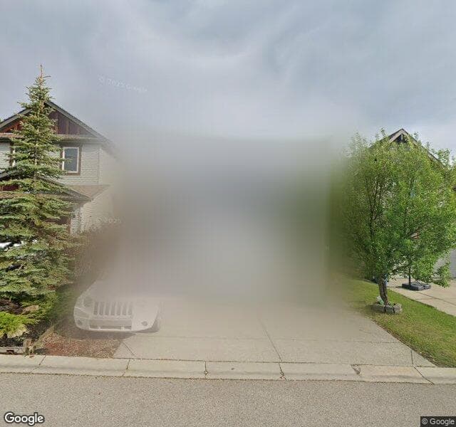 Street view of 99 Evansbrooke Manor NW, Calgary