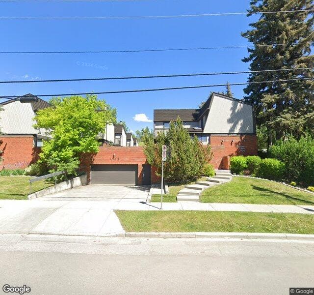 Street view of 6-1726 8 Avenue NW, Calgary