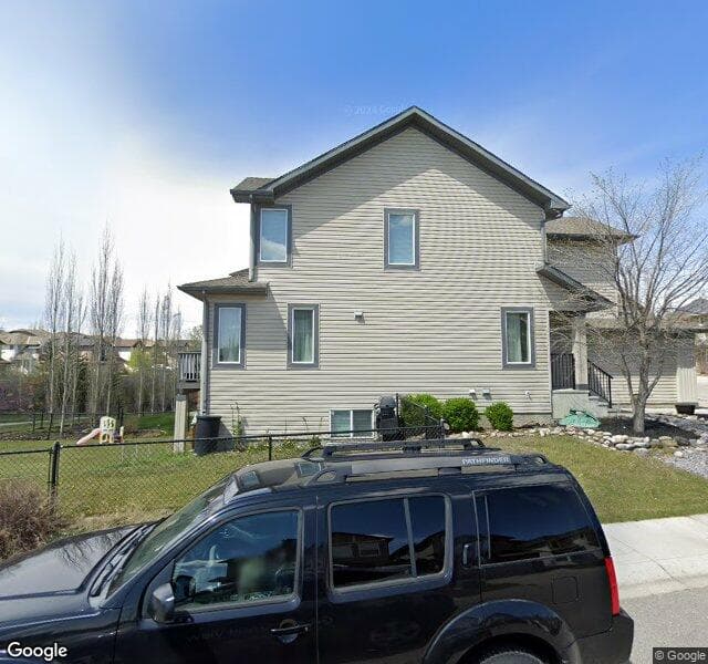 Street view of 110 Tuscany Summit Green NW, Calgary