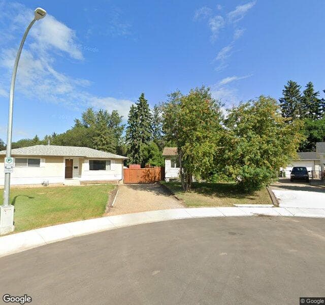 Street view of 5316 107 Street NW, Edmonton