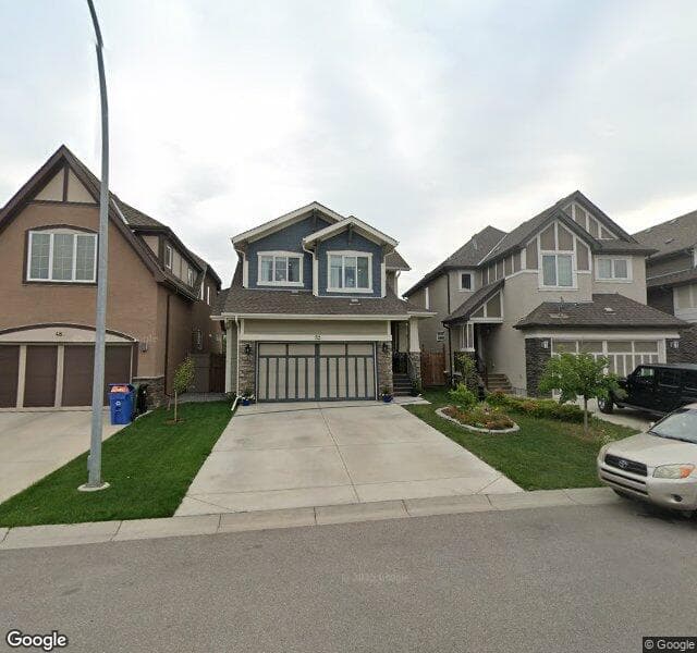 Street view of 52 Marquis Crescent SE, Calgary
