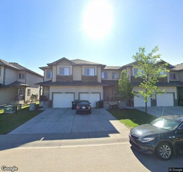 Street view of 16805 55 Street NW, Edmonton