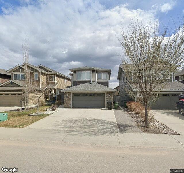 Street view of 8719 218 Street NW, Edmonton
