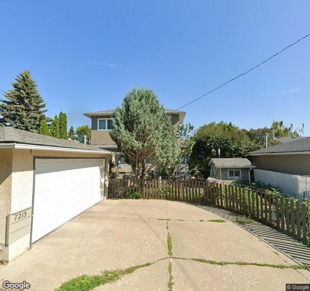 Street view of 7215 96B Avenue NW, Edmonton