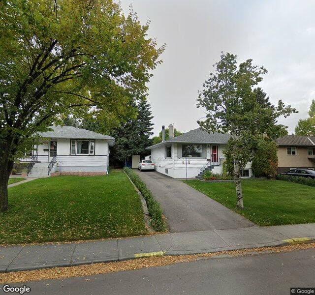 Street view of 1433 43 Street SW, Calgary