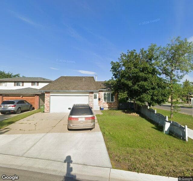 Street view of 10735 Beaumaris Road NW, Edmonton