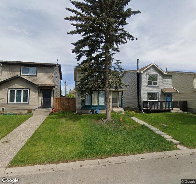 Street view of 25 Erin Ridge Road SE, Calgary