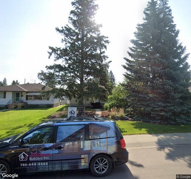 Street view of 9419 145 Street NW, Edmonton