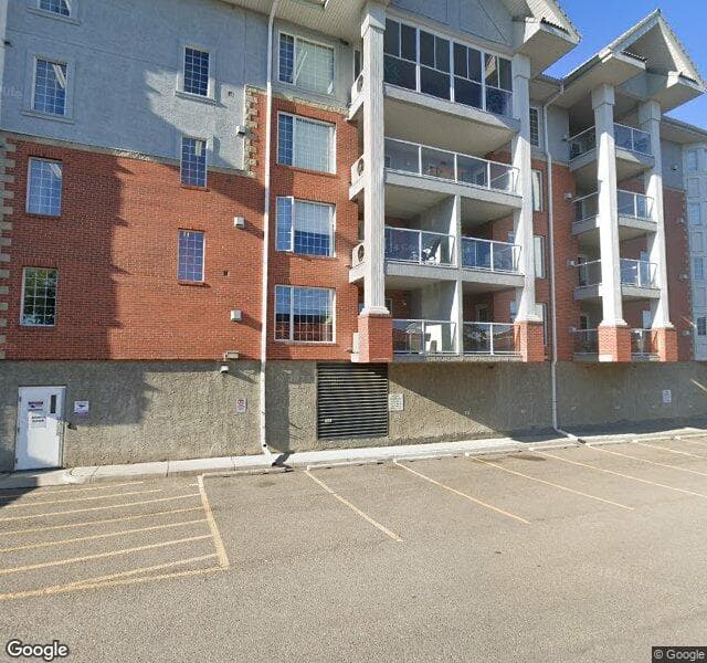 Street view of 244-8535 Bonaventure Drive SE, Calgary