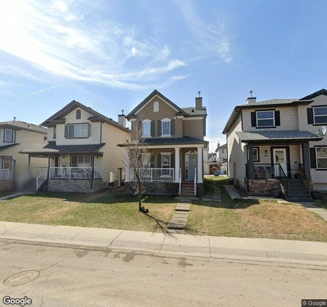 Street view of 65 Taralake Terrace NE, Calgary