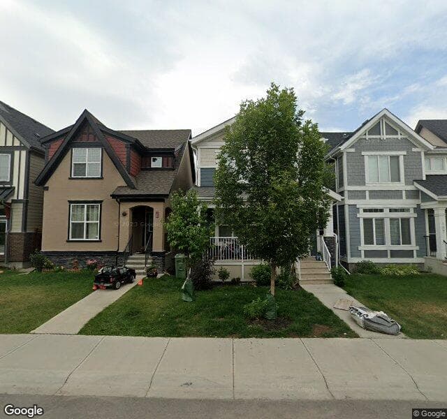 Street view of 111 Masters Link SE, Calgary