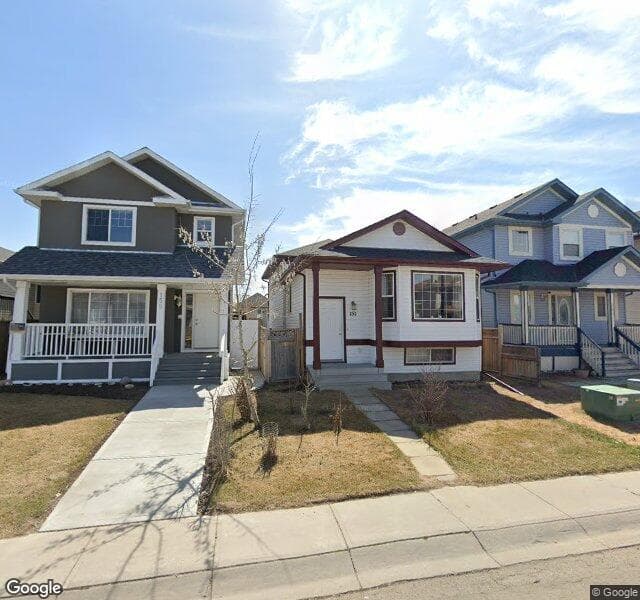 Street view of 151 Taracove Estate Drive NE, Calgary