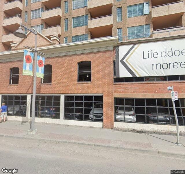 Street view of 403-100 10A Street NW, Calgary
