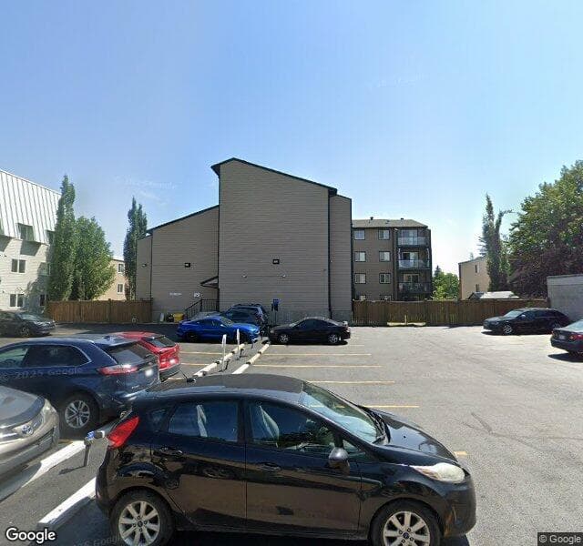 Street view of 207-11224 116 Street NW, Edmonton