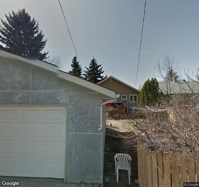 Street view of 1618 6 Street NW, Calgary