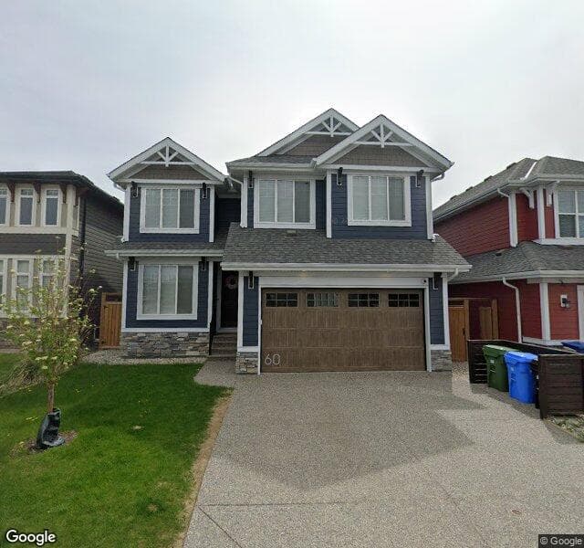 Street view of 60 Auburn Shores Lane SE, Calgary