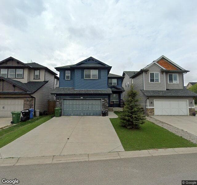 Street view of 47 Silverado Skies Manor SW, Calgary