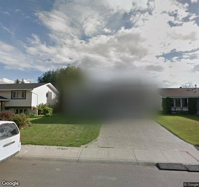 Street view of 18605 86A Avenue NW, Edmonton