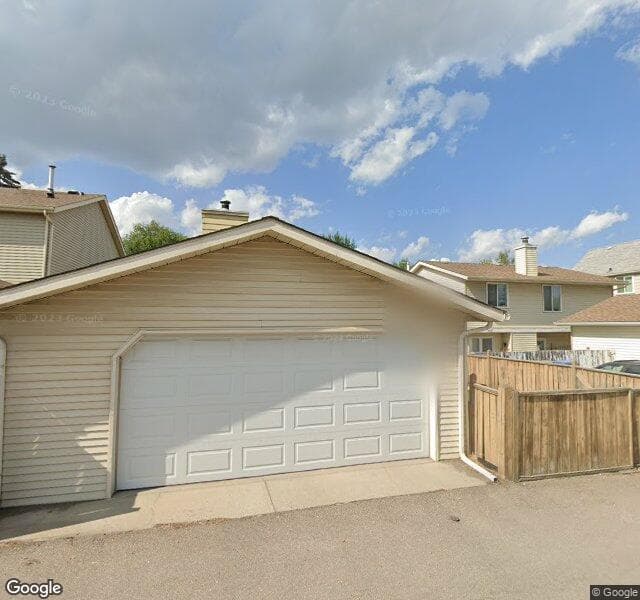 Street view of 128 Erin Woods Drive SE, Calgary