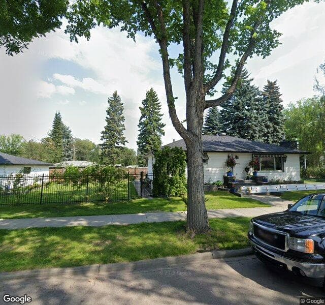 Street view of 9503 77 Street NW, Edmonton