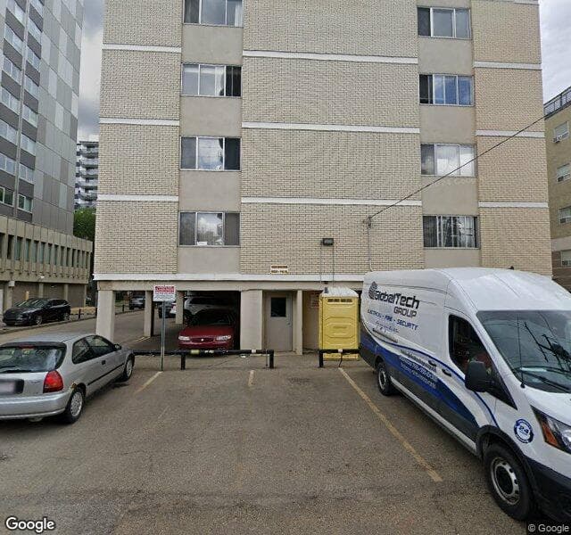 Street view of 403-10021 116 Street NW, Edmonton