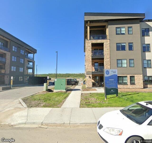 Street view of 218-55 Wolf Hollow Crescent SE, Calgary