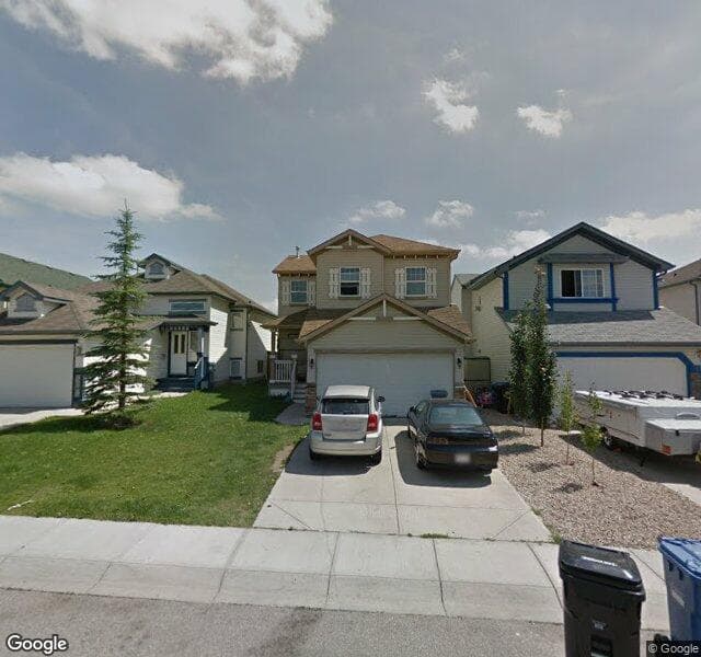 Street view of 319 Coventry Road NE, Calgary