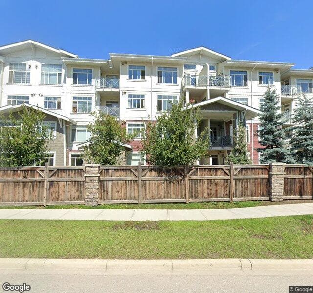 Street view of 208-16 Auburn Bay Link SE, Calgary
