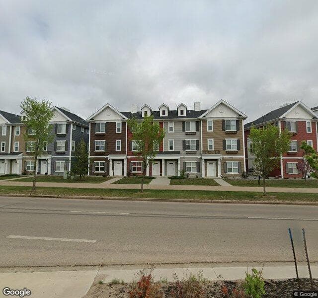 Street view of 13-2803 James Mowatt Tr, Edmonton