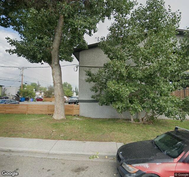 Street view of 4503 75 Street NW, Calgary