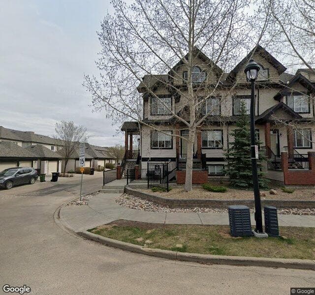 Street view of 23-4821 Terwillegar Cm, Edmonton