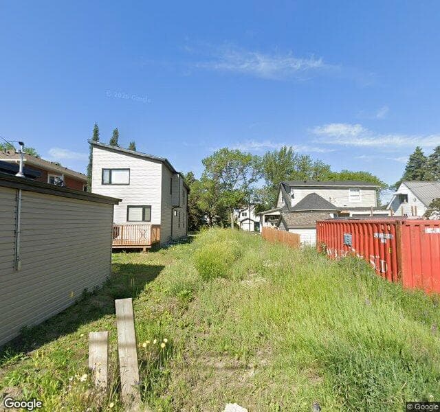 Street view of 11707 123 Street NW, Edmonton