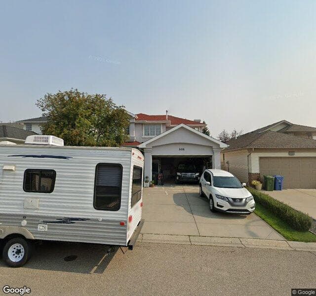 Street view of 606 Schubert Place NW, Calgary