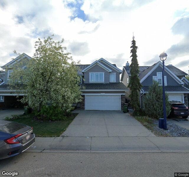 Street view of 205 Sheppard Court SW, Edmonton