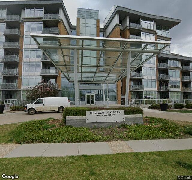 Street view of S113-2504 109 Street, Edmonton